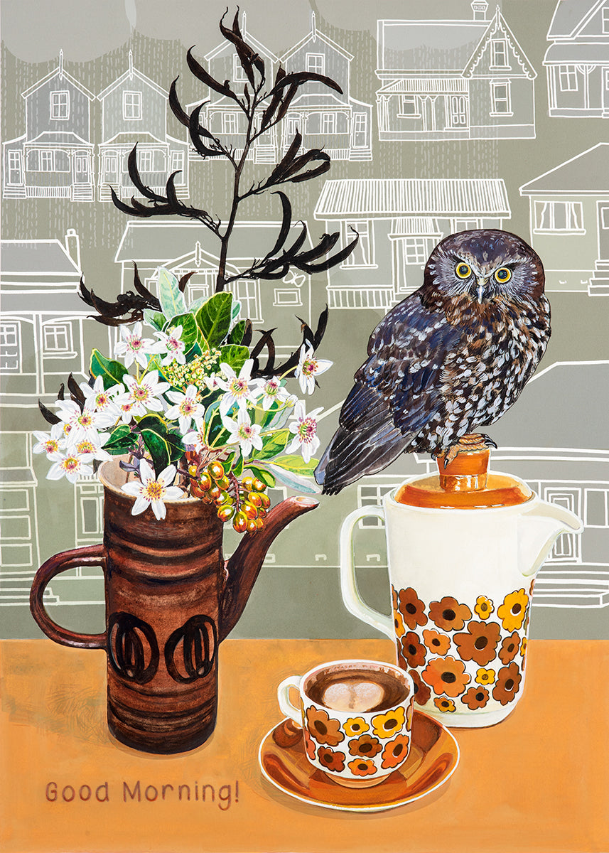 Art Prints | Jane Galloway | Good Morning – PALM Prints