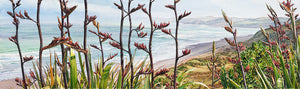 West Coast beach lookout Art prints
