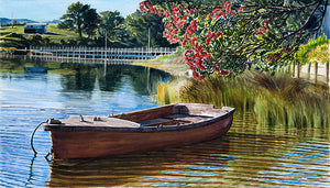 Opotoru estuary painting art prints