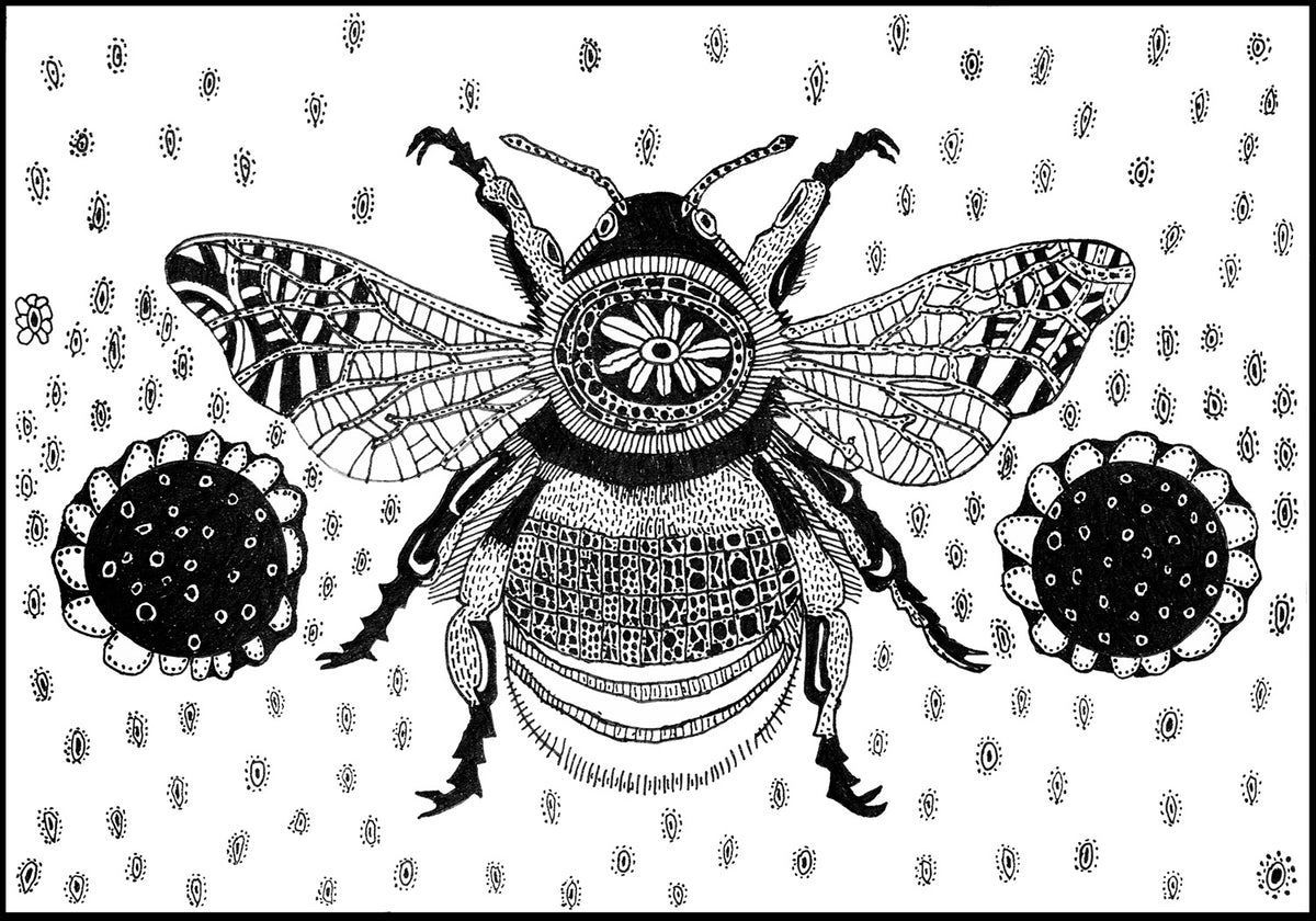 NZ Artist | Julian Godfery | Bumble – PALM Prints