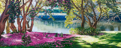 Rhododendron Walk, Waikato River